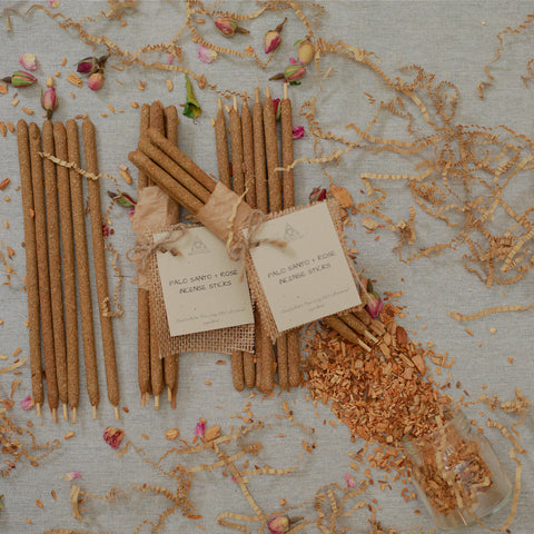 Palo Santo + Rose Incense Sticks